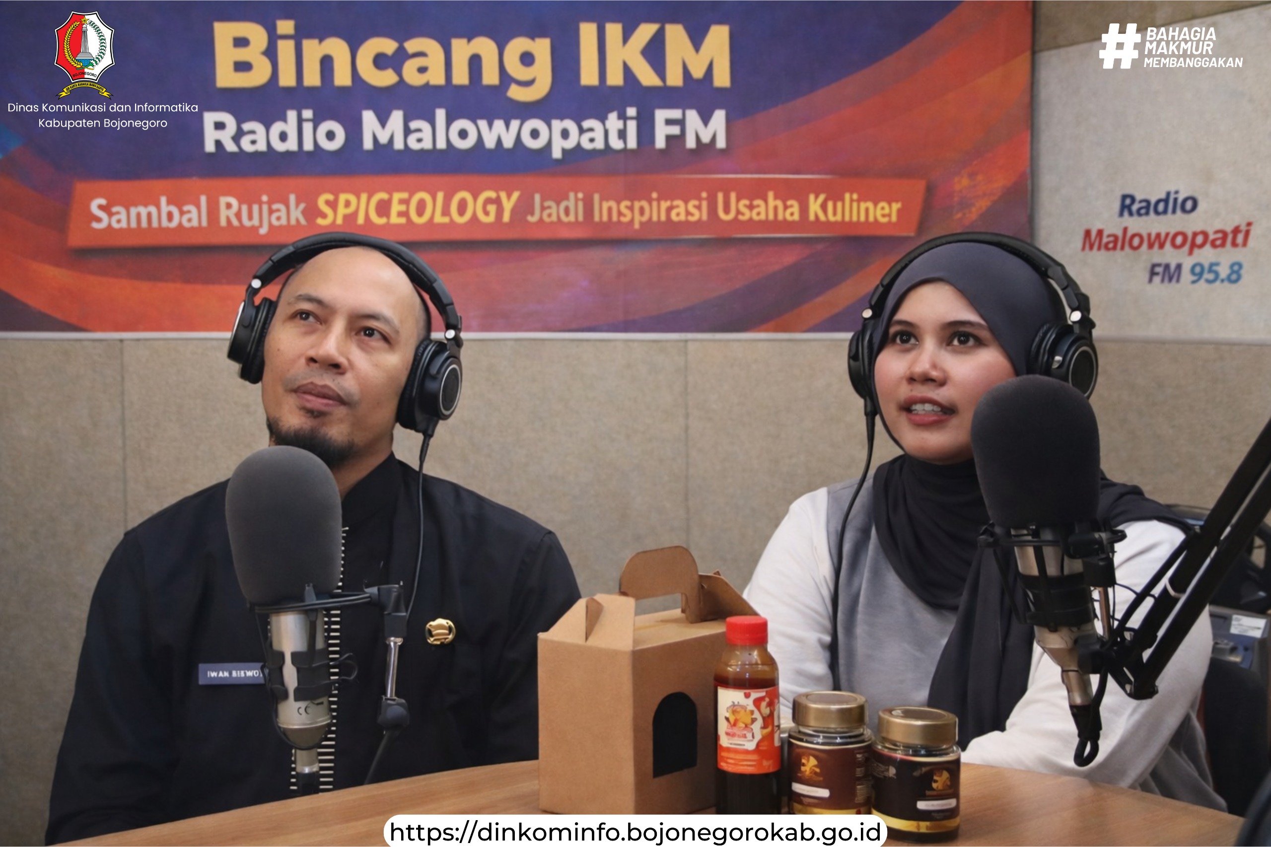 Bincang IKM di Radio Malowopati FM: Sambal Rujak SPICEOLOGY Jadi Inspirasi Bisnis Kuliner