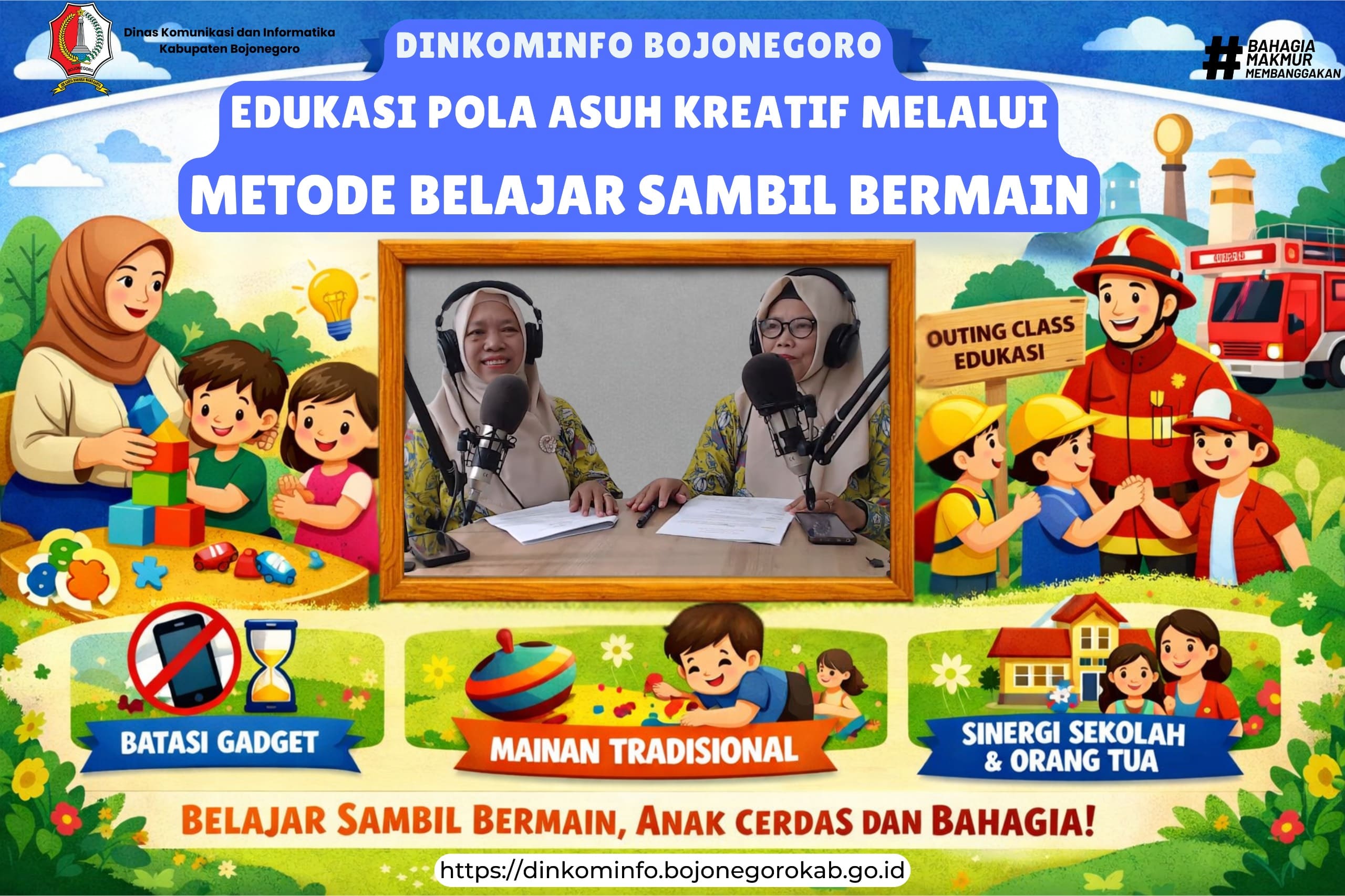 Dinkominfo Bojonegoro Dorong Pola Asuh Kreatif Anak Usia Dini