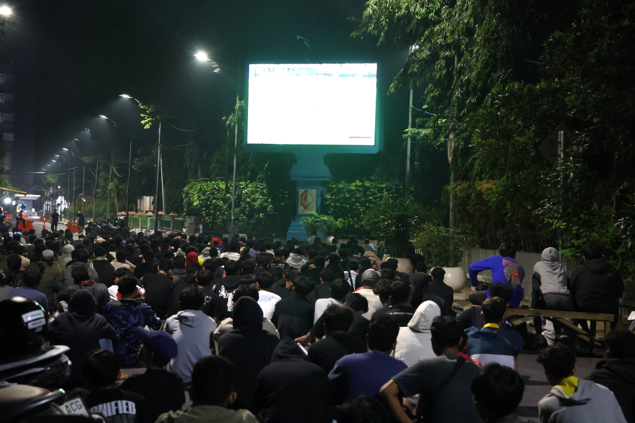 Dinkominfo Bojonegoro Fasilitasi Nobar Piala Dunia 2026 di Videotron Alun-Alun