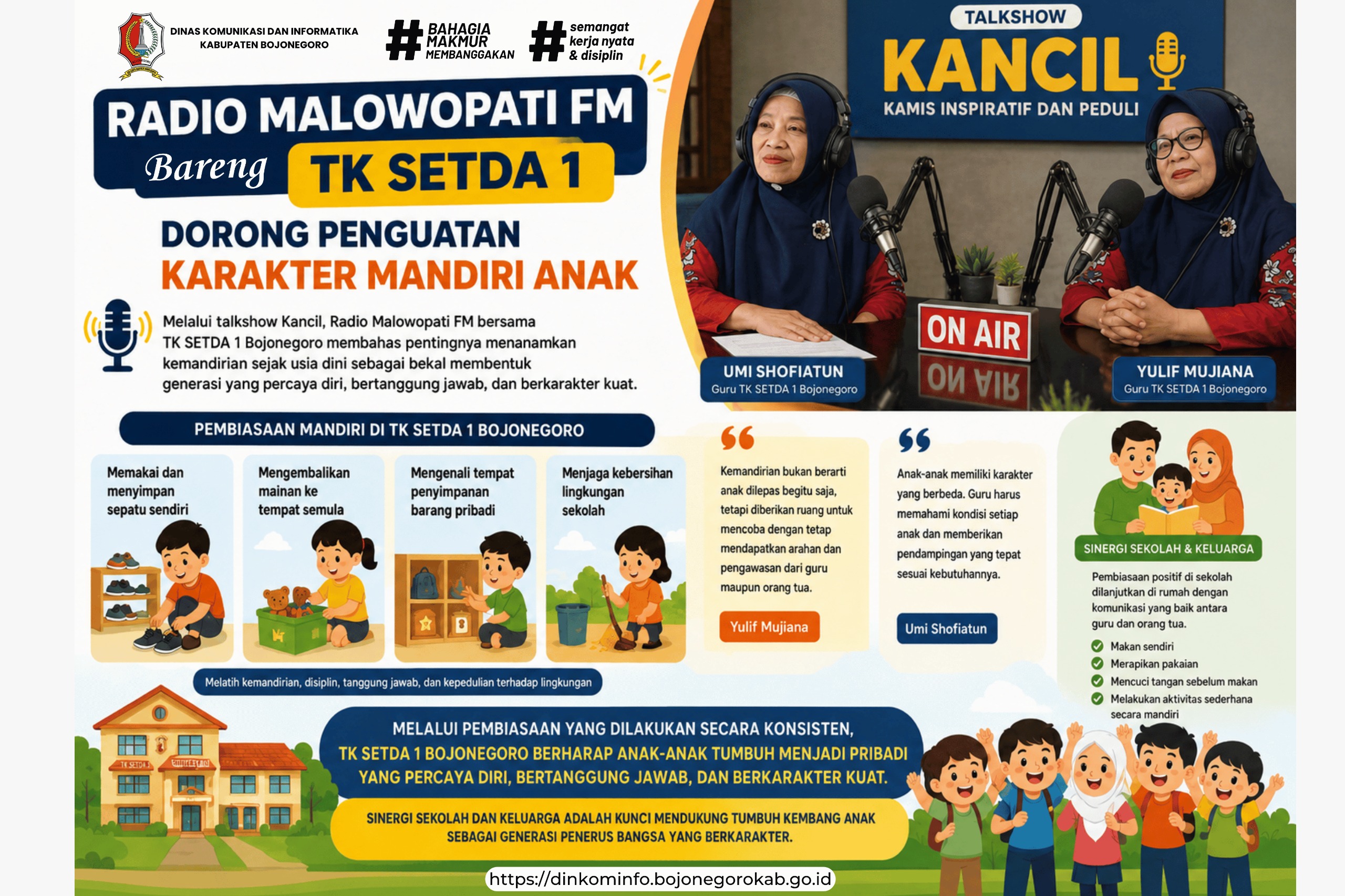 Radio Malowopati FM Bersama TK SETDA 1 Bojonegoro