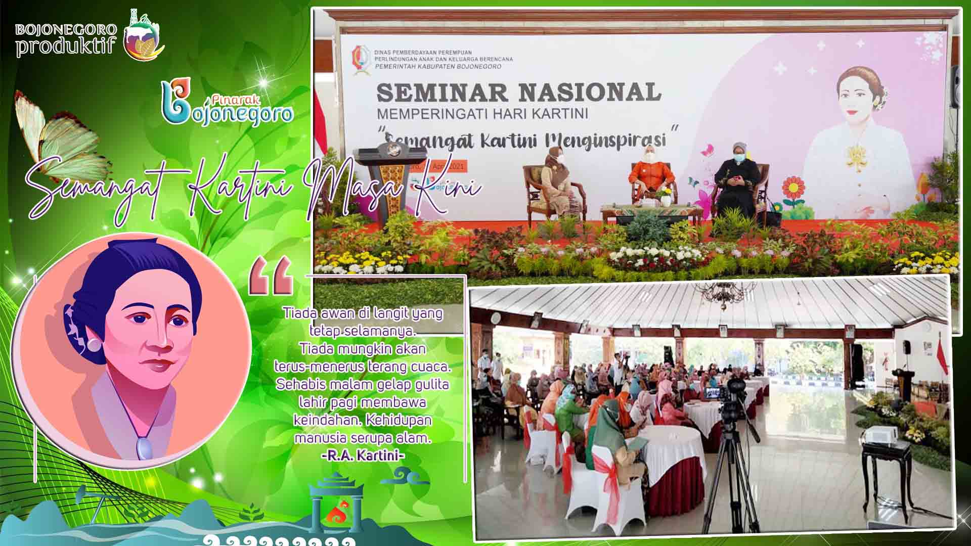 Teladani Semangat Kartini, DP3AKB Gelar Seminar Nasional Pemberdayaan Perempuan