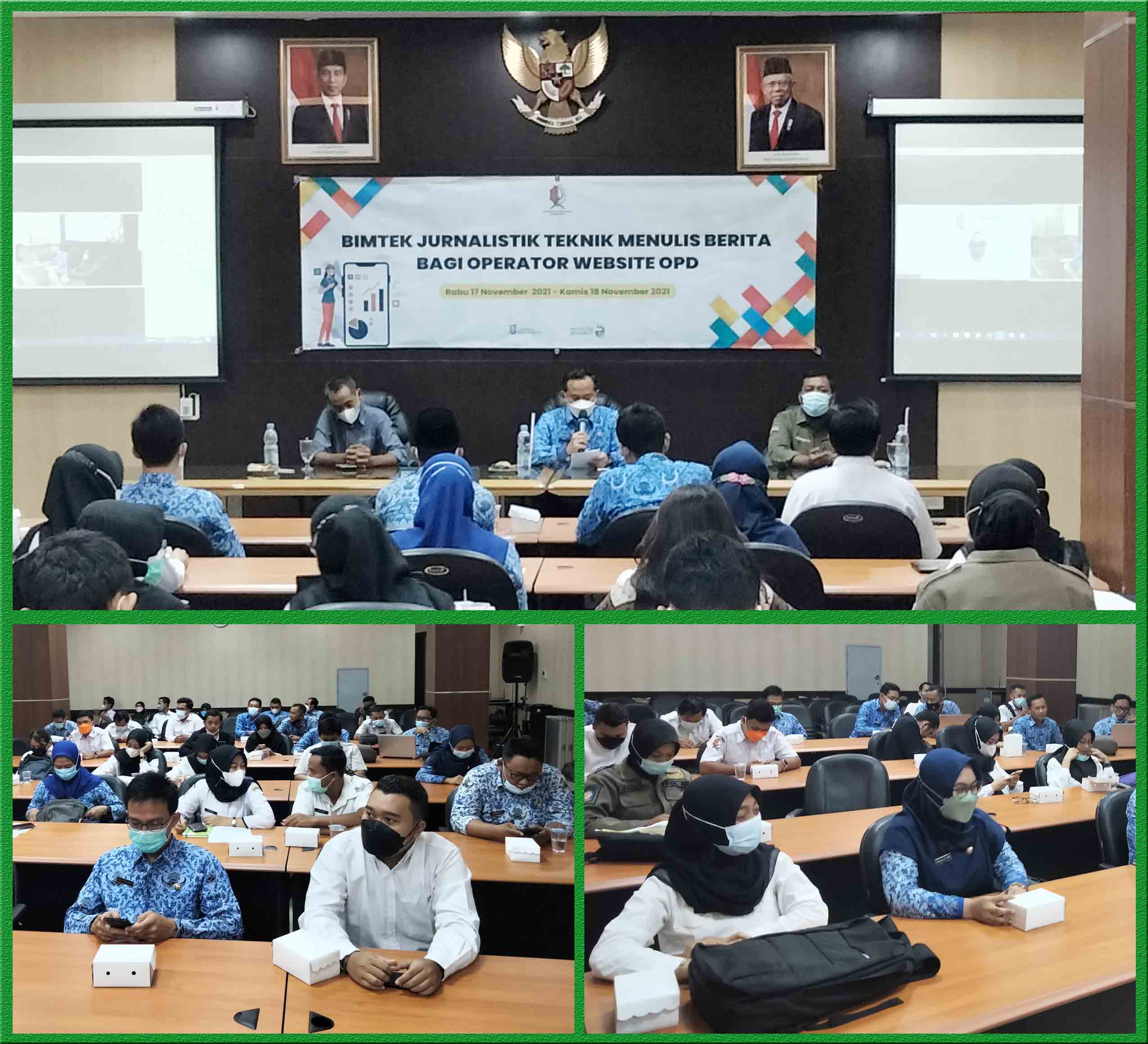 Optimalkan Fungsi Website dan Medsos OPD, Pemkab Bojonegoro Gelar Bimtek Jurnalistik