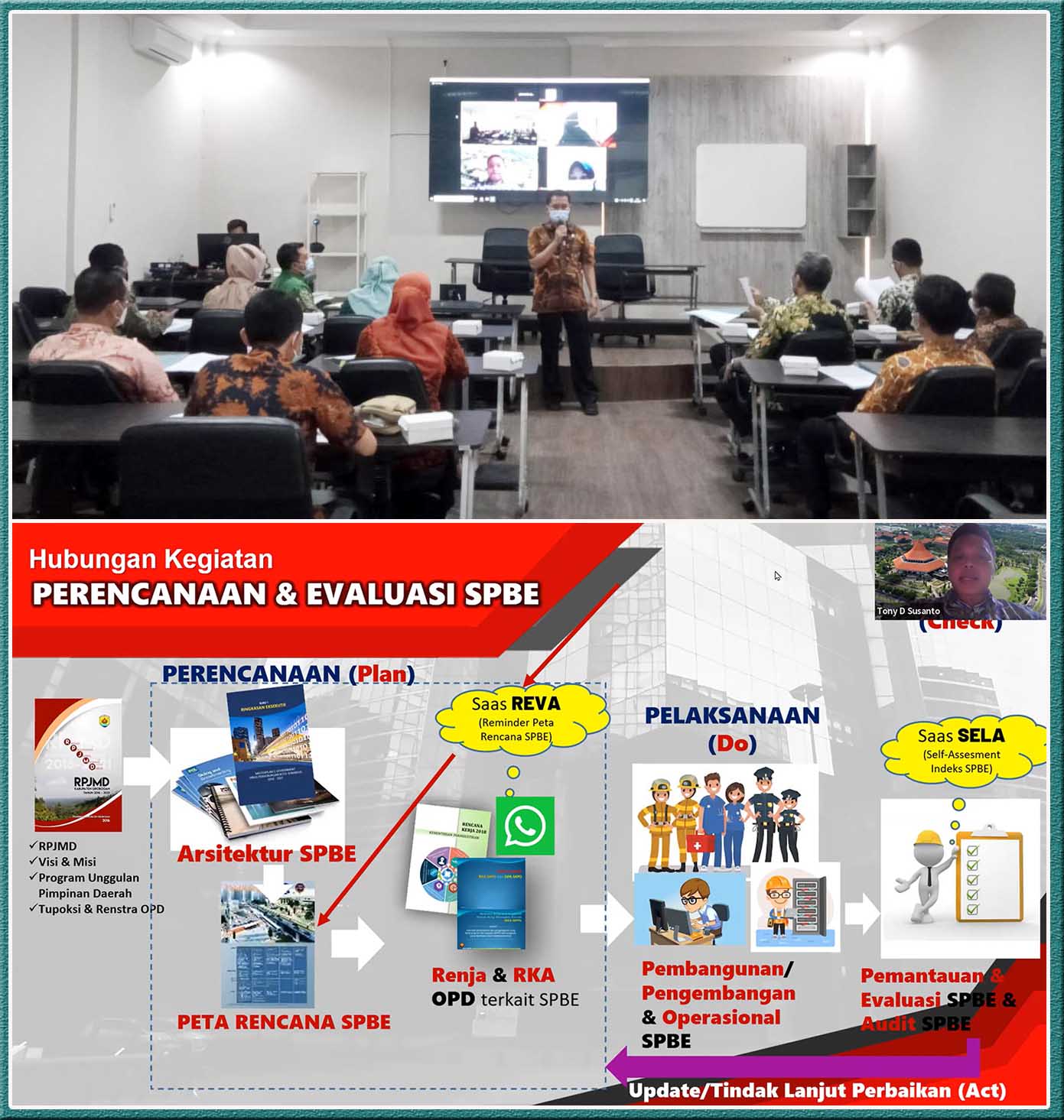 Pemkab Bojonegoro Evaluasi Masterplan Smart City dan Susun Draft Kebijakan SPBE