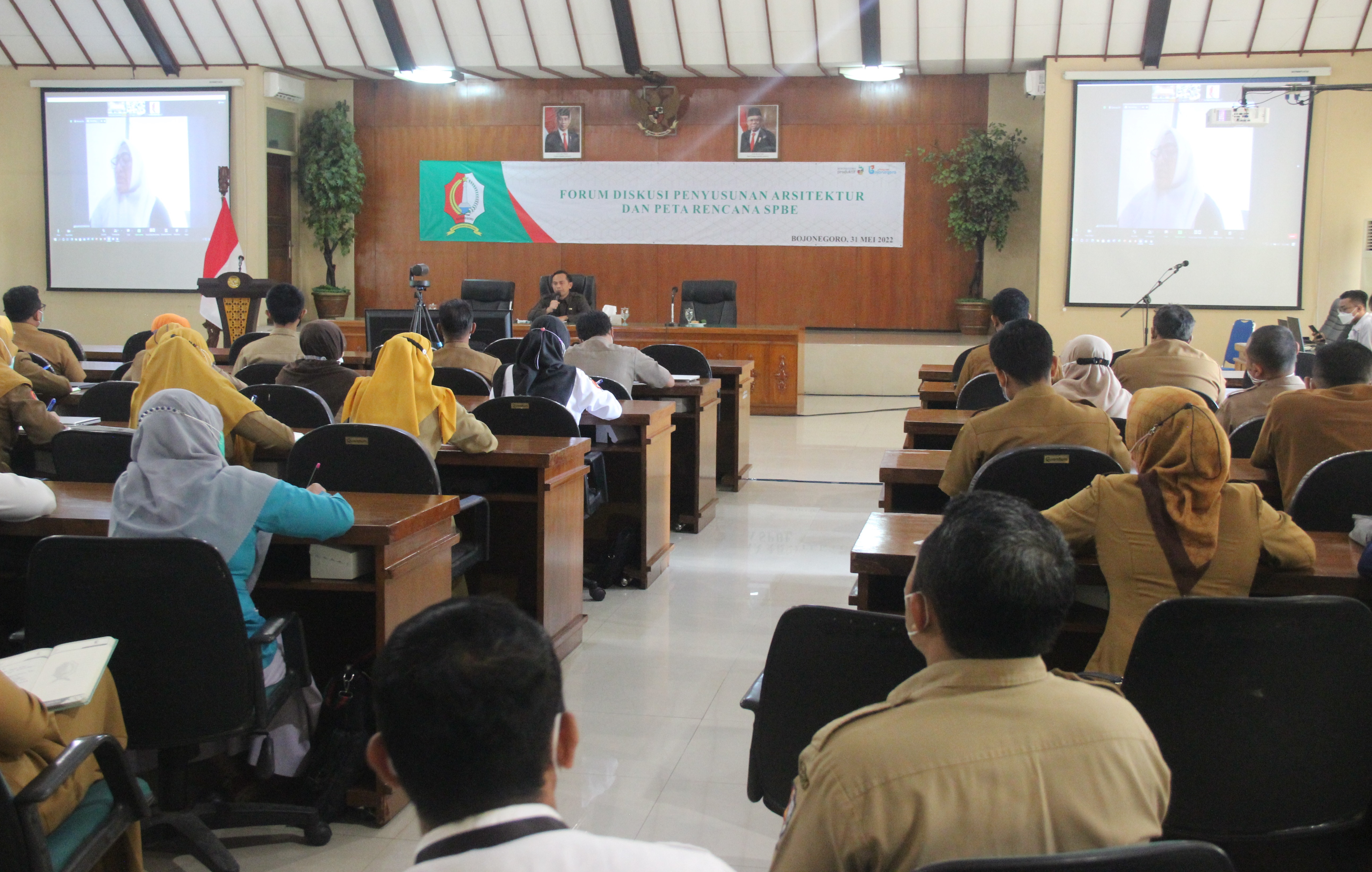 Pemkab Bojonegoro Gelar Forum Diskusi Penyusunan Arsitektur Peta Rencana SPBE